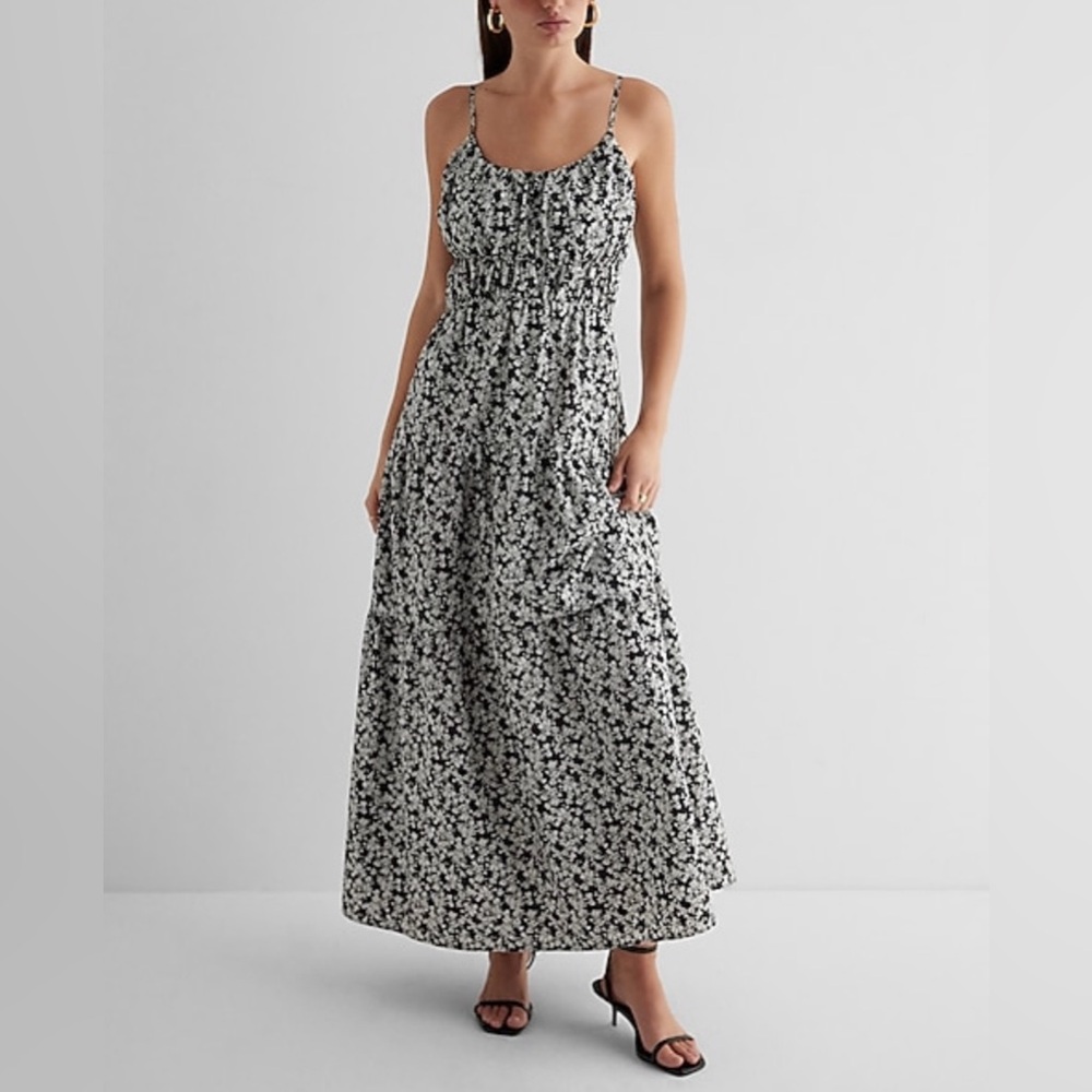Express floral print maxi